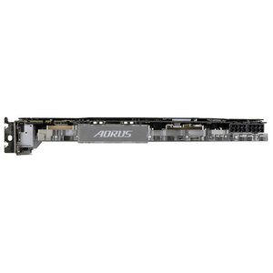 Видеокарта GIGABYTE GeForce GTX 1080 Ti 1632MHz PCI-E 3.0 11264MB 11448MHz 352 bit DVI 3xHDMI HDCP Aorus Waterforce WB Xtreme Edition (фото modal nav 7)