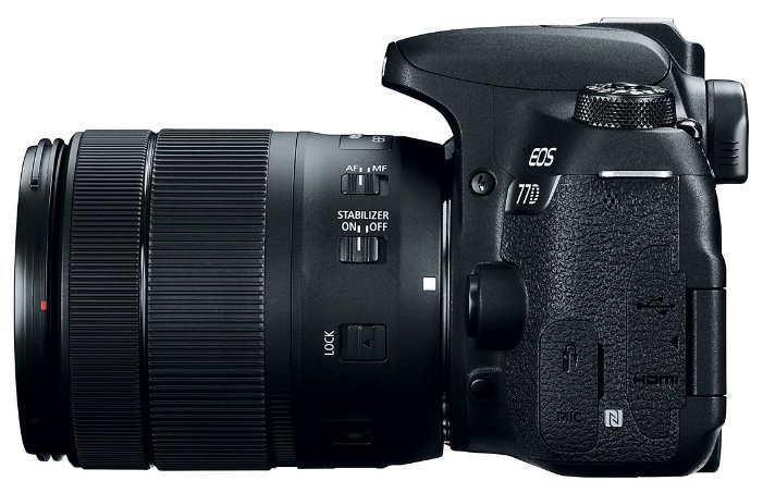 Зеркальный фотоаппарат Canon EOS 77D Kit (фото modal 3)