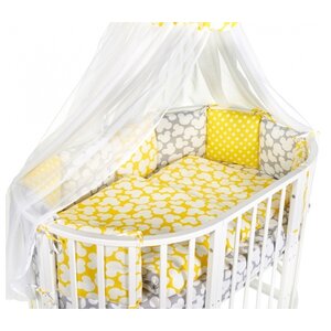 SWEET BABY комплект в овальную кроватку Tenero (8 предметов) (фото modal nav 4)