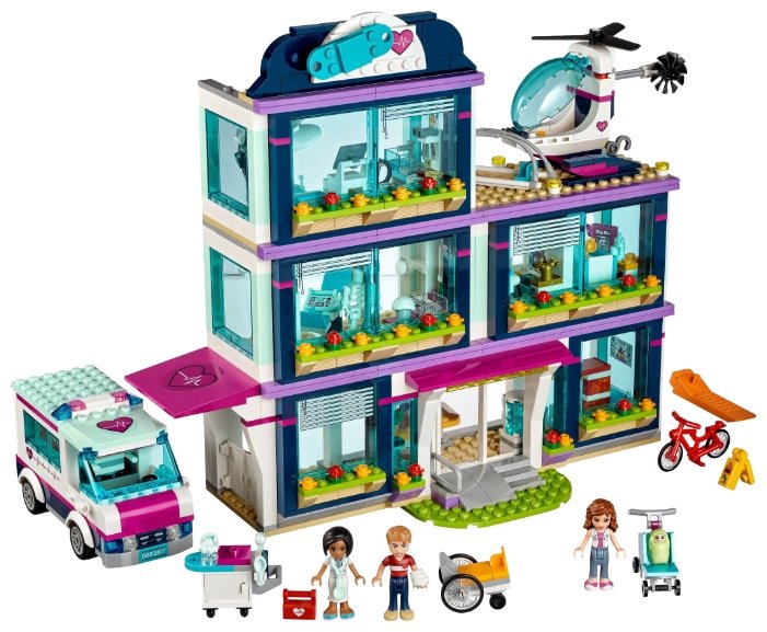 Конструктор LEGO Friends 41318 Госпиталь Хартлейк-сити (фото modal 2)