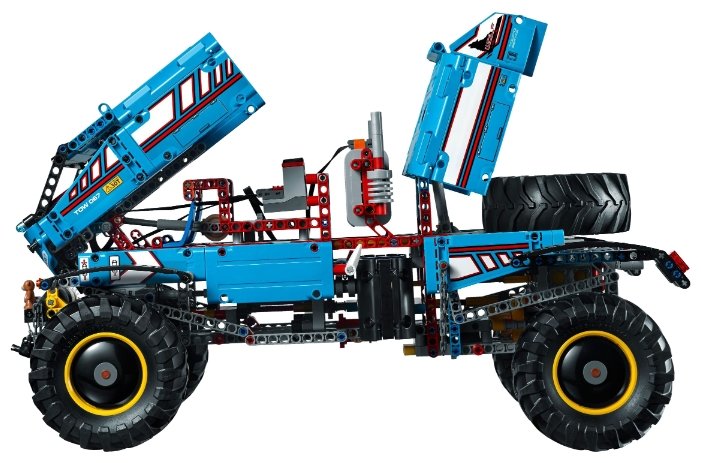 Электромеханический конструктор LEGO Technic 42070 Эвакуатор-внедорожник 6х6 (фото modal 7)