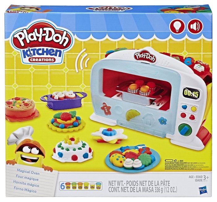 Масса для лепки Play-Doh Чудо-печь (B9740) (фото modal 1)