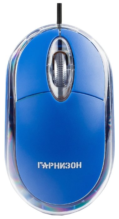 Мышь Гарнизон GM-100B Blue USB (фото modal 1)