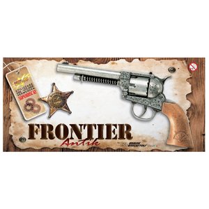 Револьвер Edison Giocattoli Western Deluxe Frontier Antik (191/96) (фото modal nav 2)