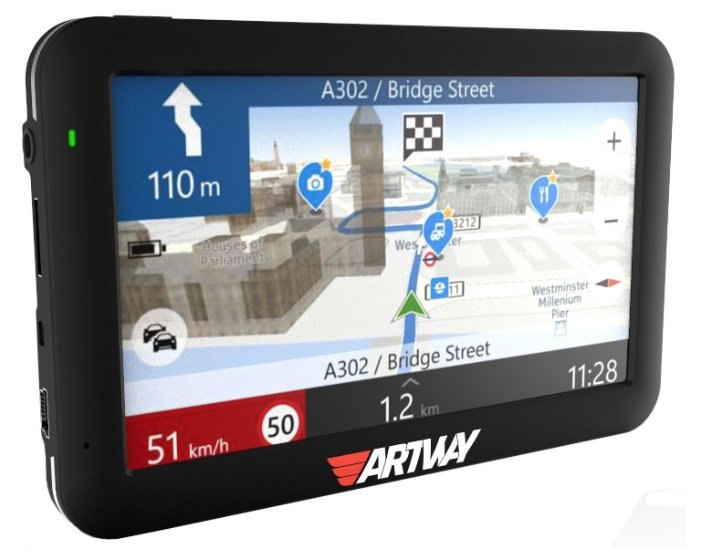 Навигатор Artway NV-800 GPS (фото modal 3)