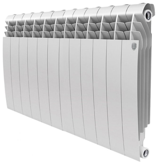 Радиатор секционный биметаллический Royal Thermo BiLiner 500 x12 (фото modal 1)