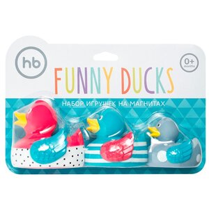 Набор для ванной Happy Baby Funny ducks (32026) (фото modal nav 3)