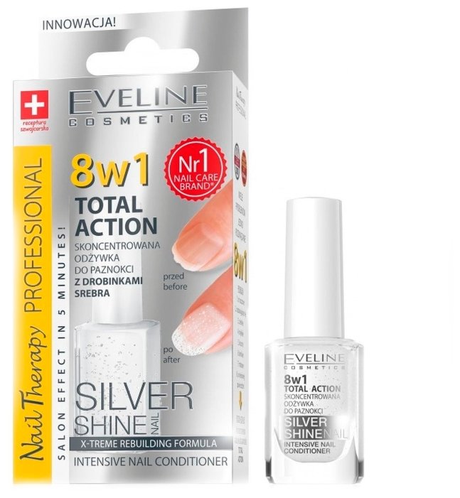Средство для ухода Eveline Cosmetics 8 в 1 Total Action Silver Shine (фото modal 1)