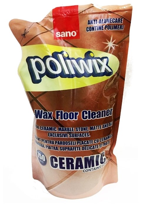 Sano Средство для мытья полов Poliwix Ceramic (фото modal 2)