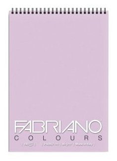 Скетчбук для зарисовок Fabriano Лаванда 14.8 х 10.5 см (A6), 80 г/м², 100 л. (фото modal 1)
