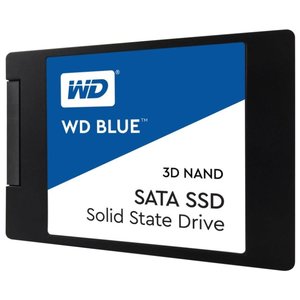 Твердотельный накопитель Western Digital WD BLUE 3D NAND SATA SSD 1 TB (WDS100T2B0A) (фото modal nav 1)