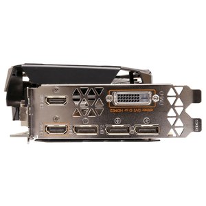 Видеокарта GIGABYTE GeForce GTX 1080 Ti 1632MHz PCI-E 3.0 11264MB 11448MHz 352 bit DVI 3xHDMI HDCP Aorus Xtreme Edition (фото modal nav 5)