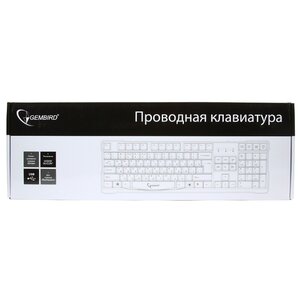 Клавиатура Gembird KB-8352U White USB (фото modal nav 3)