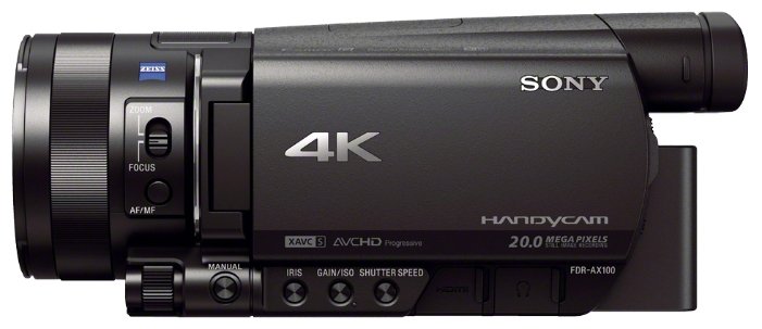 Видеокамера Sony FDR-AX100E (фото modal 5)