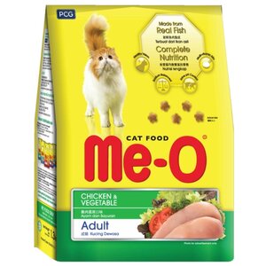 Корм для кошек Me-O Сухой корм - Курица с овощами (фото modal nav 1)