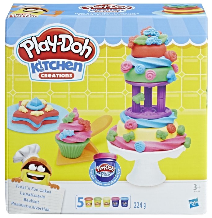 Масса для лепки Play-Doh Набор для выпечки (B9741) (фото modal 1)
