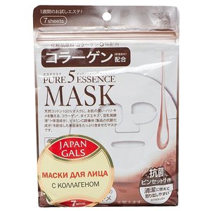 Japan Gals маска Pure 5 Essence с коллагеном (фото modal nav 1)