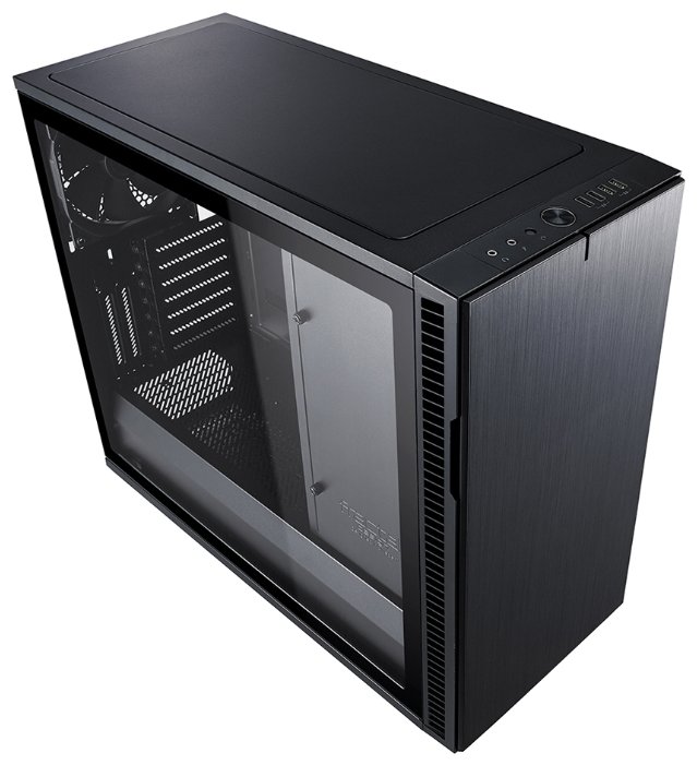 Компьютерный корпус Fractal Design Define R6 TG Blackout Edition Black (фото modal 1)