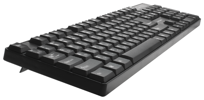 Клавиатура и мышь CROWN CMMK-954W Black USB (фото modal 2)