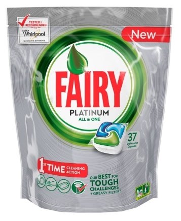 Fairy Platinum All in 1 капсулы для посудомоечной машины (фото modal 9)