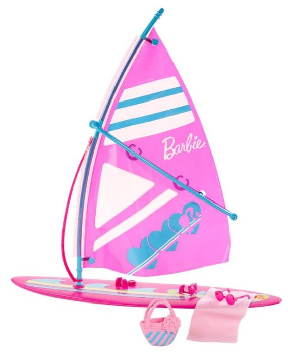 Barbie набор виндсерф и велосипед (BDF34) (фото modal 1)