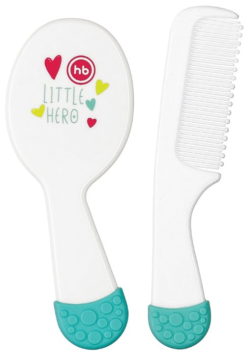 Набор расчесок Happy Baby Comb & Brush Set 17010 (фото modal 1)