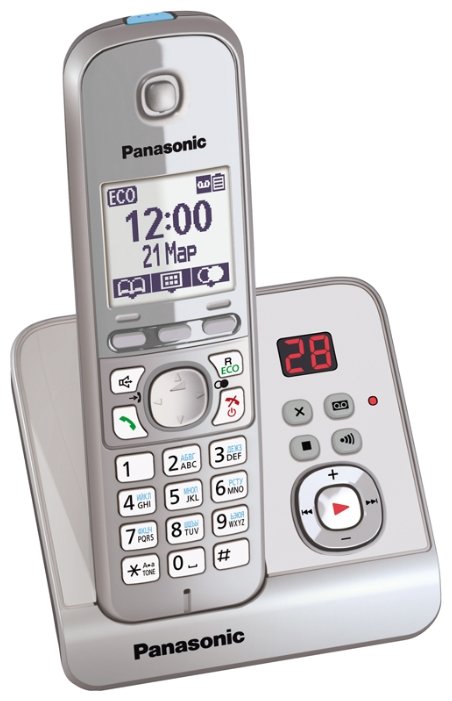 Радиотелефон Panasonic KX-TG6721 (фото modal 2)