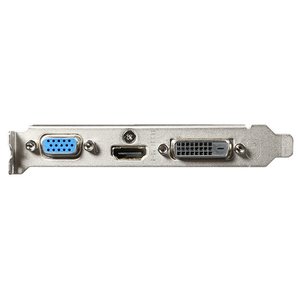 Видеокарта GIGABYTE GeForce GT 710 954Mhz PCI-E 2.0 2048Mb 1600Mhz 64 bit DVI HDMI HDCP (фото modal nav 4)