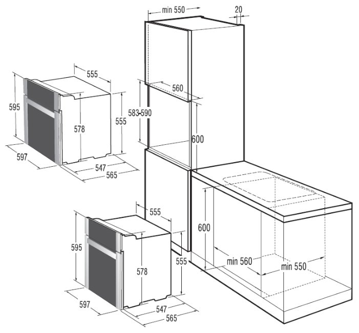 Духовой шкаф Gorenje BO 71 SY2W (фото modal 2)