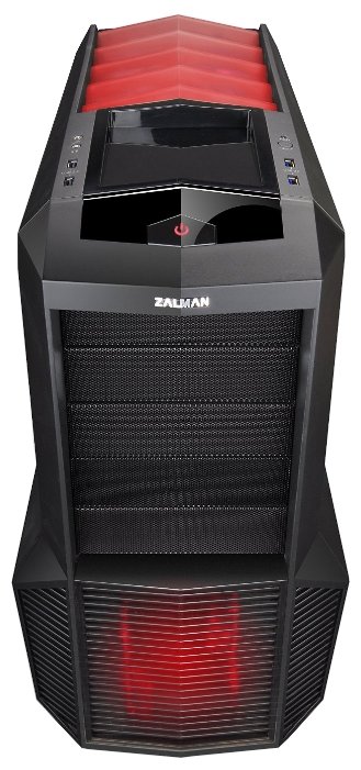 Компьютерный корпус Zalman Z11 Plus HF1 Black/red (фото modal 2)