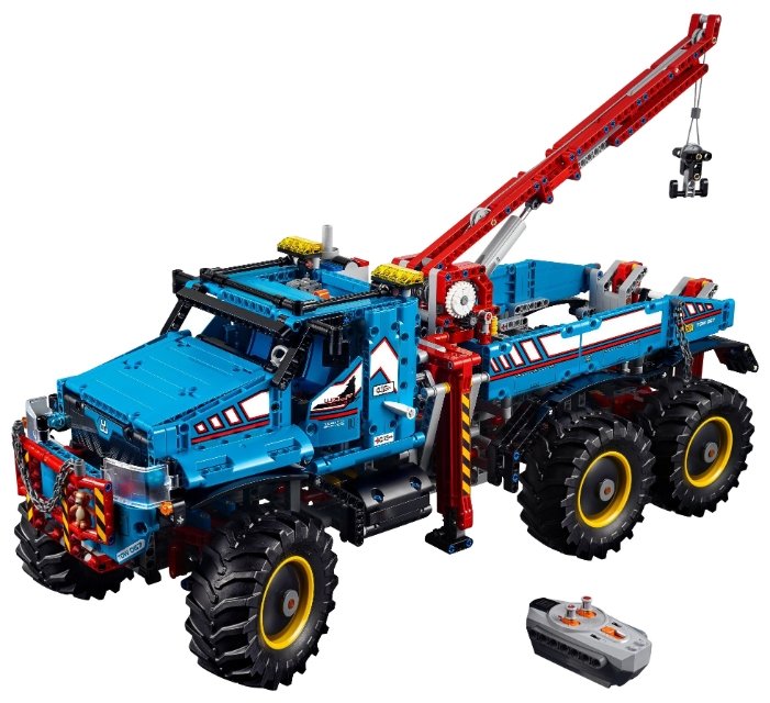 Электромеханический конструктор LEGO Technic 42070 Эвакуатор-внедорожник 6х6 (фото modal 2)