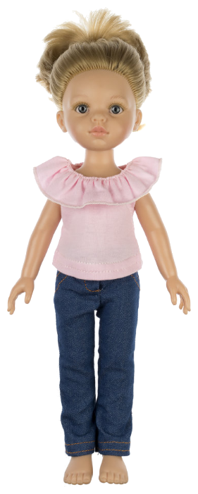 Paola Reina Джинсы и блузка для кукол 32 см (фото modal 1)