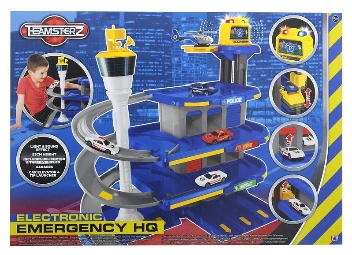 HTI Игровой набор Центр спасательной службы Teamsterz: Emergency HQ 1415874 (фото modal 2)