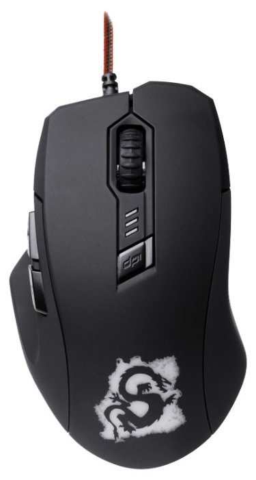 Мышь Oklick 725G DRAGON Gaming Optical Mouse Black-Blue USB (фото modal 4)