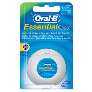 Oral-B зубная нить Essential вощеная (фото modal nav 1)