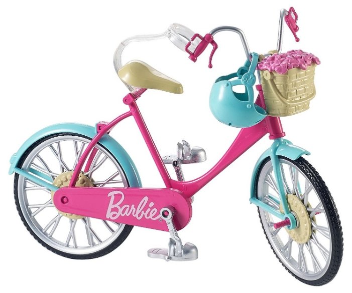 Barbie велосипед для Барби (DVX55) (фото modal 1)
