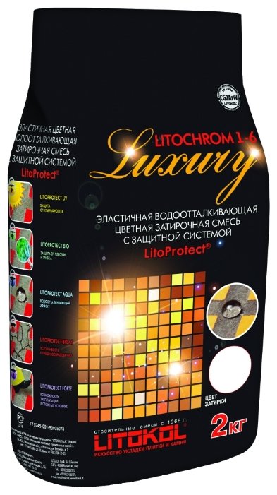 Затирка Litokol Litochrom 1-6 Luxury 2 кг (фото modal 1)