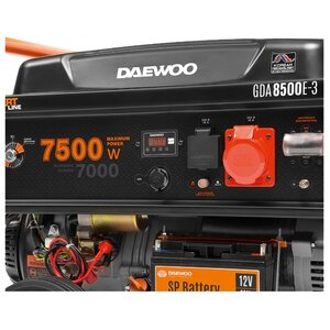 Бензиновая электростанция Daewoo Power Products GDA 8500E-3 (фото modal nav 4)