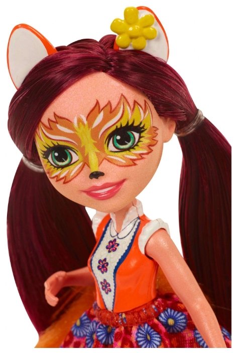 Кукла Enchantimals Фелисити Лис с любимой зверюшкой, 15 см, DVH89 (фото modal 6)