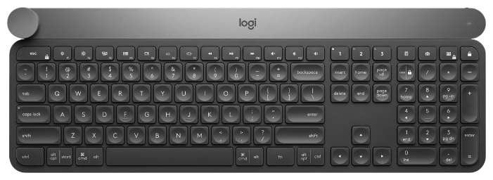 Клавиатура Logitech Craft Black USB (фото modal 1)