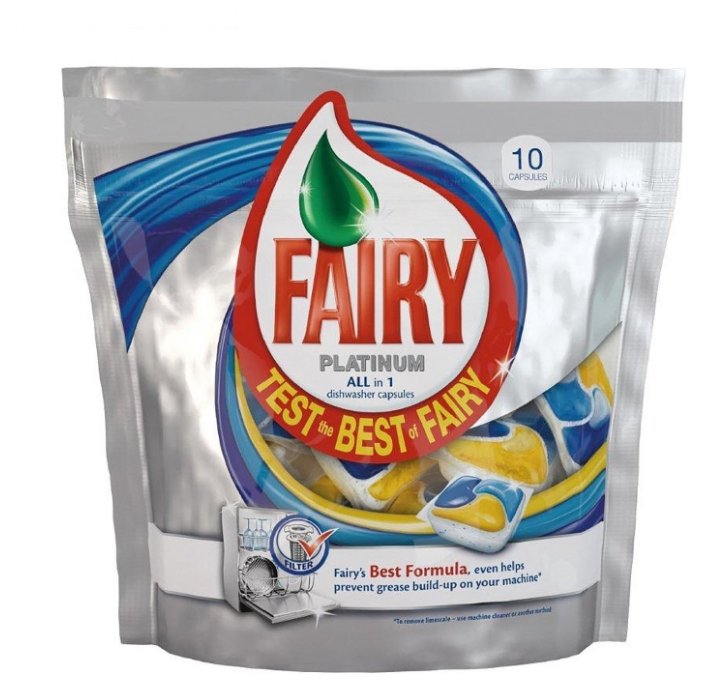 Fairy Platinum All in 1 капсулы для посудомоечной машины (фото modal 1)