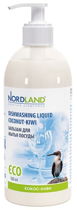 Nordland Бальзам для мытья посуды Кокос-киви (фото modal 1)