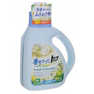 Жидкость для стирки Lion Top Fresh аромат ромашки и зеленого яблока (Япония) (фото modal nav 1)