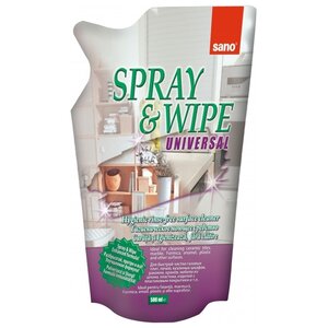 Универсальное чистящее средство Spray & Wipe Universal Sano (фото modal nav 4)