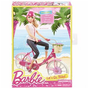 Barbie набор виндсерф и велосипед (BDF34) (фото modal nav 4)