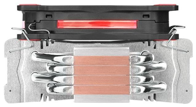 Кулер для процессора Thermaltake Riing Silent 12 Red (фото modal 3)