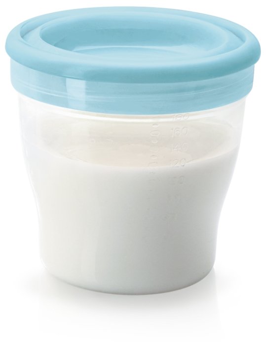 Happy Baby Набор контейнеров для хранения грудного молока и детского питания, 6 шт. (фото modal 2)