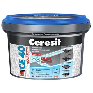 Затирка Ceresit СЕ 40 Aquastatic 2 кг (фото modal nav 1)