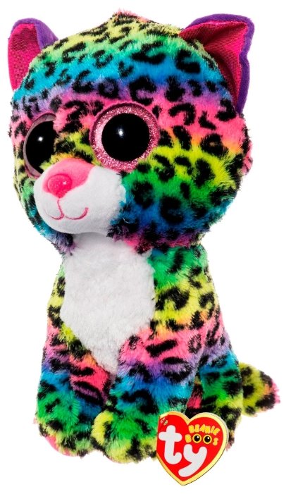 Мягкая игрушка TY Beanie boos Леопард Dotty 15 см (фото modal 3)