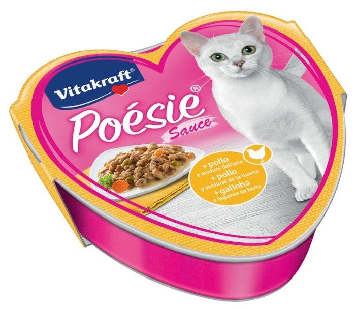 Корм для кошек Vitakraft Poesie Sauce курица и овощи (фото modal 1)